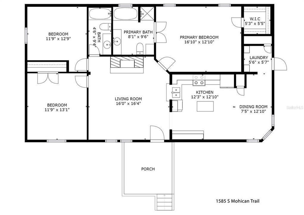 Vendido Recientemente: $210,000 (3 camas, 2 baños, 1294 Pies cuadrados)