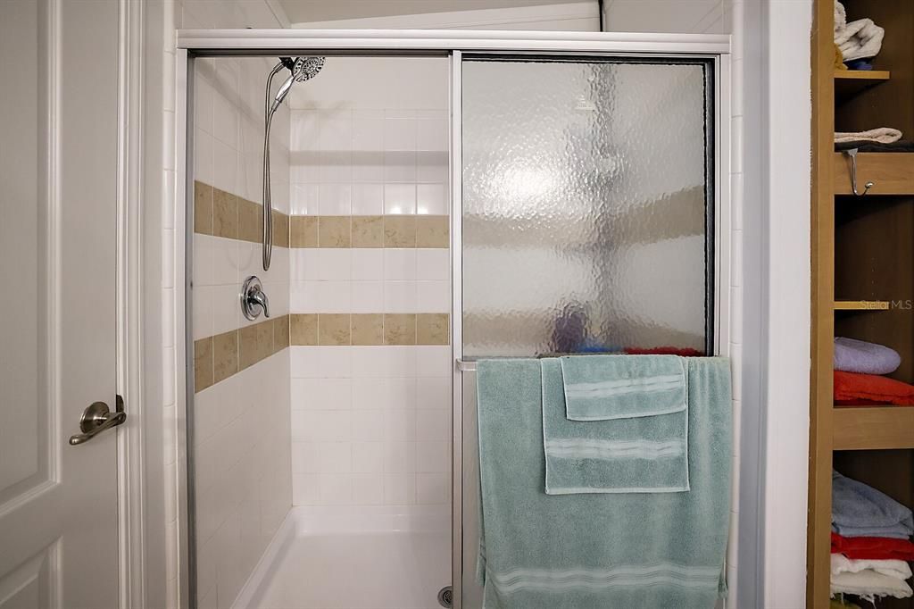 Master Bath Shower/Water Closet
