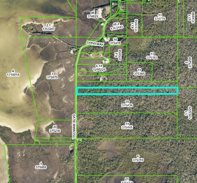 Aerial View from GIS Mapping System