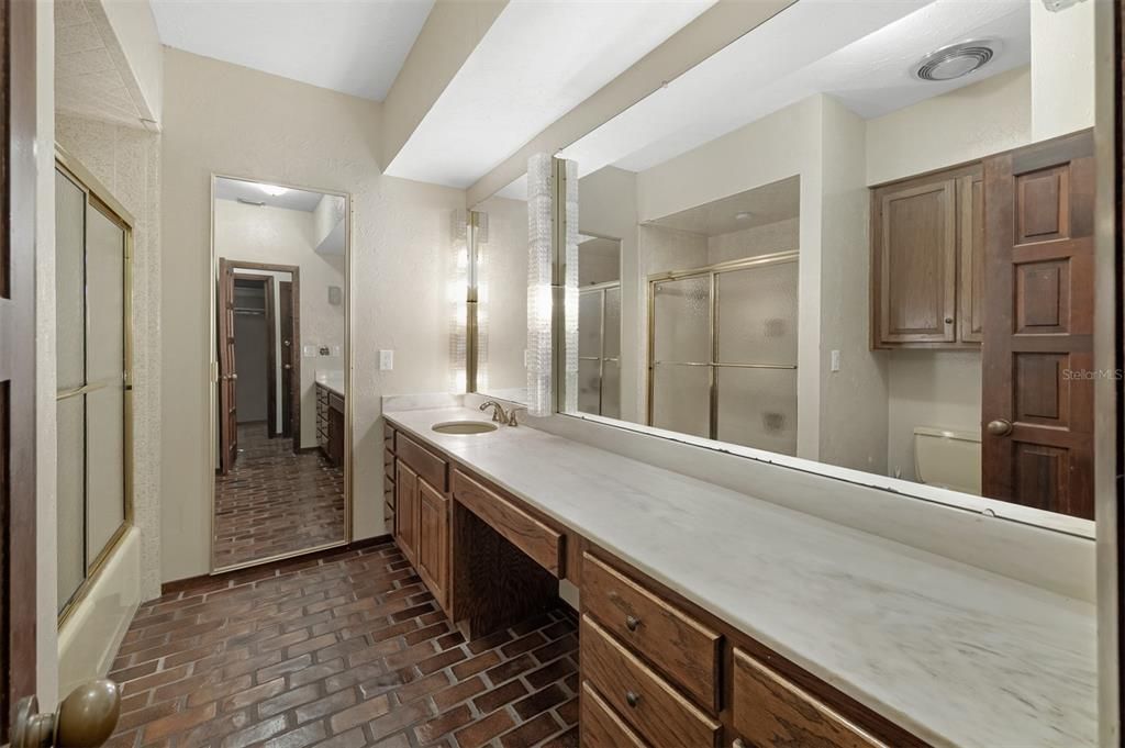 Master Bathroom with Plenty of Counter Space