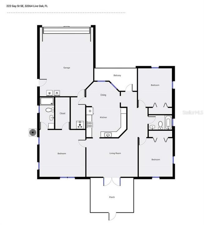 Floorplan is an artist's rendering. Buyer should verify all information providied