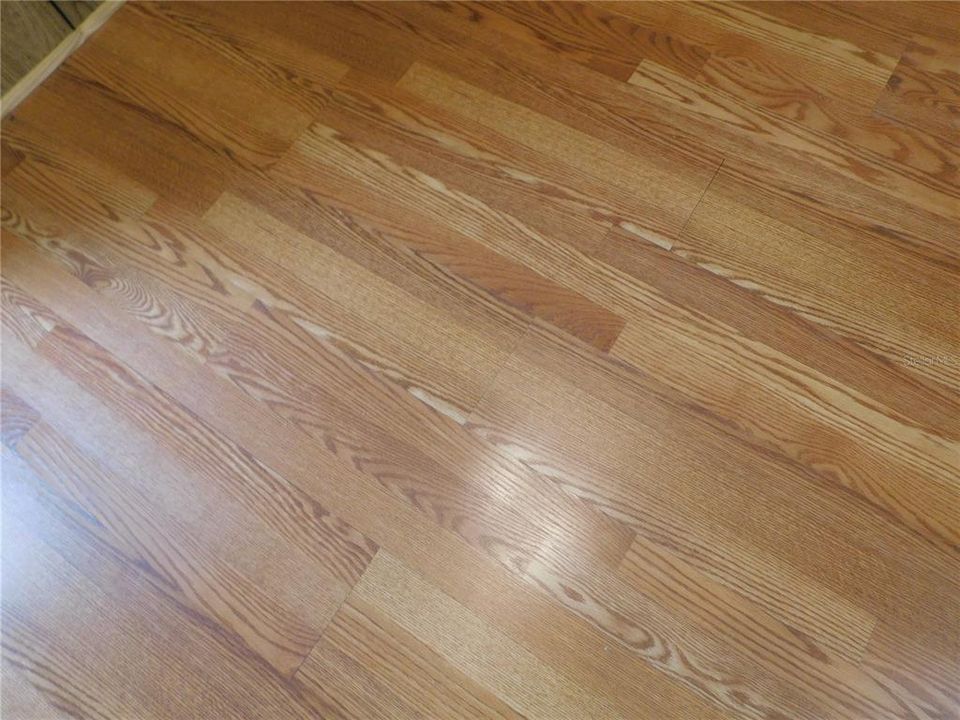 Laminate flooring.