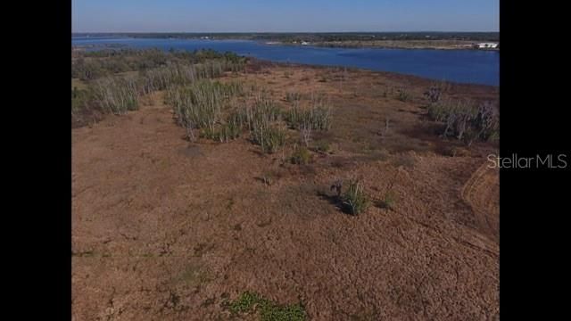 Drone photo showing portion of Marsh