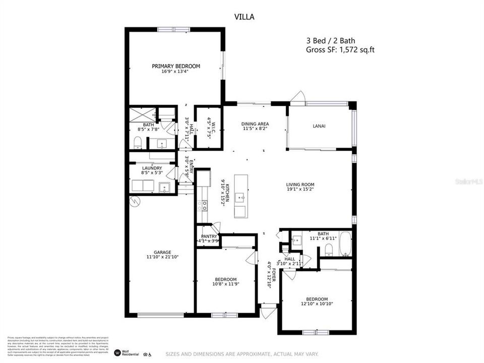 VillaFloor Plan