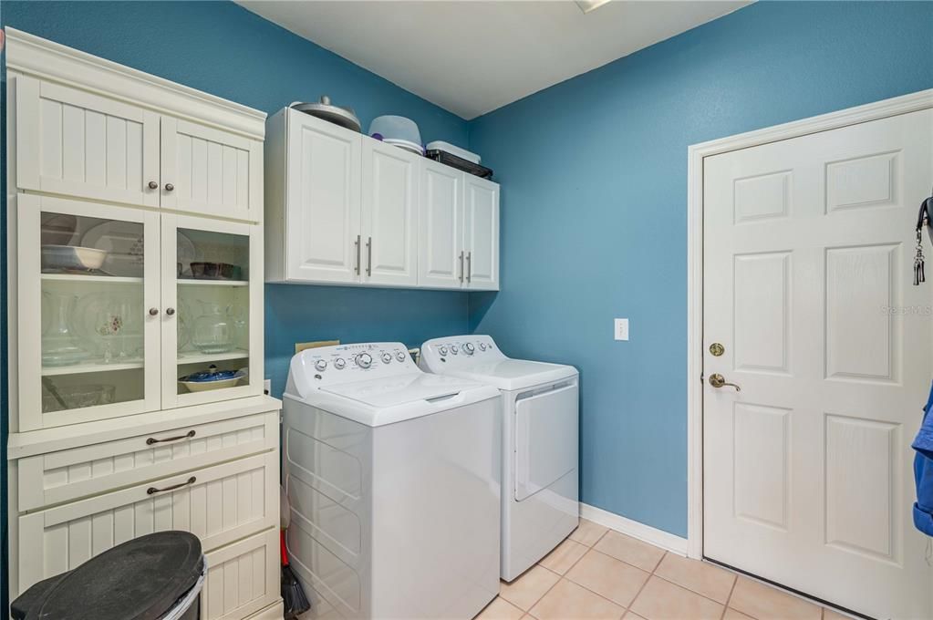 In-home laundry room
