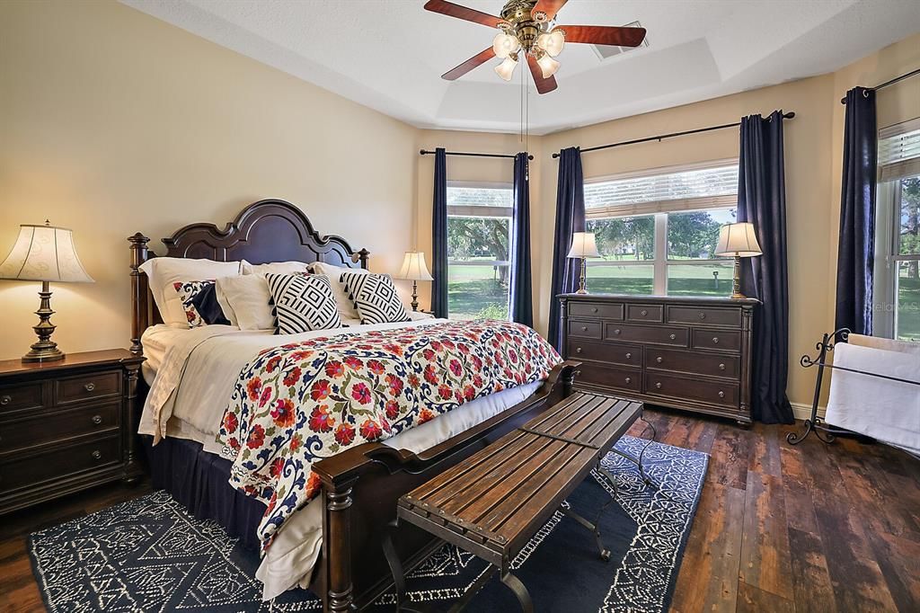 Master Suite with Bay Window and Fabulous Golf Course views!