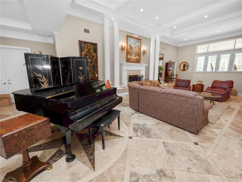 Piano in Grand Room