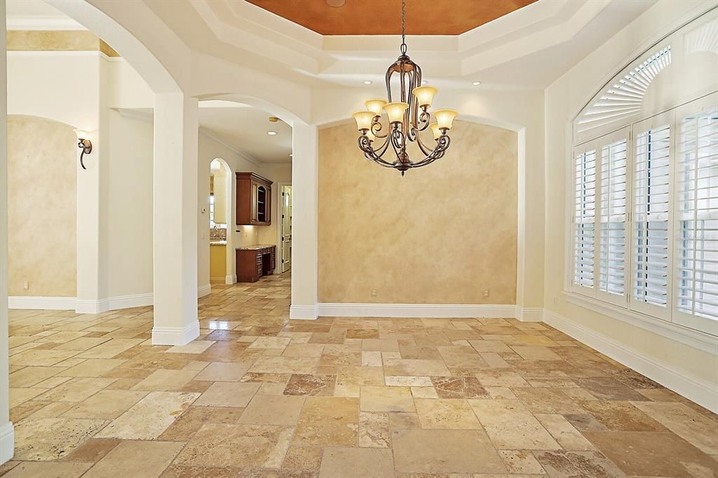 Formal dining room perfect for hosting holiday celebrations