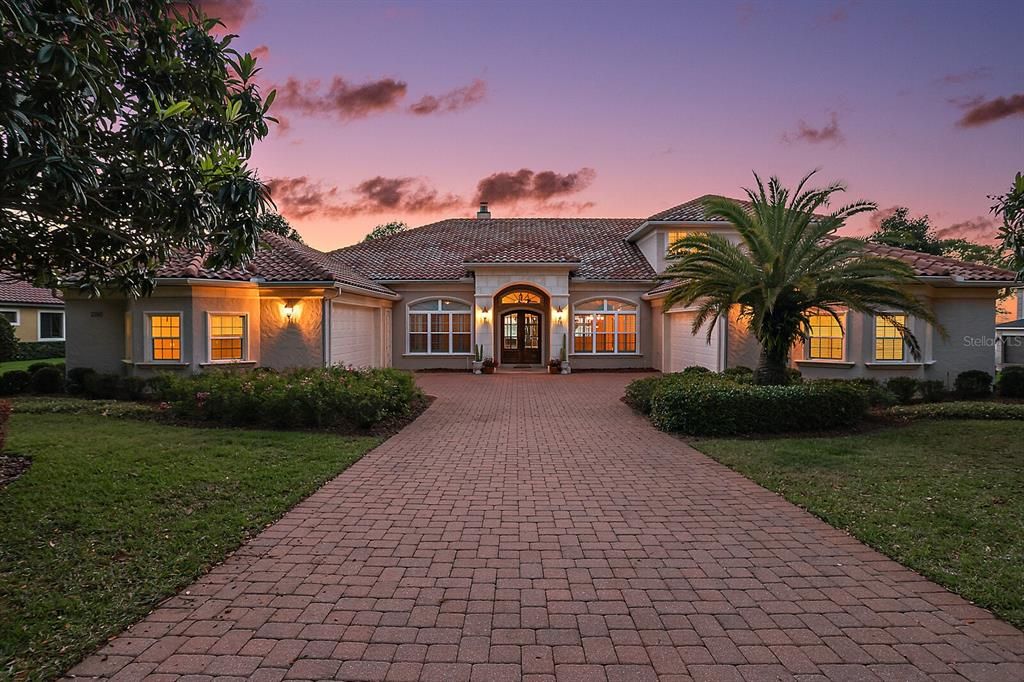 Peace and tranquility abound as you arrive home to this exquisite, 5,156 SF home constructed with superb craftsmanship and attention to detail