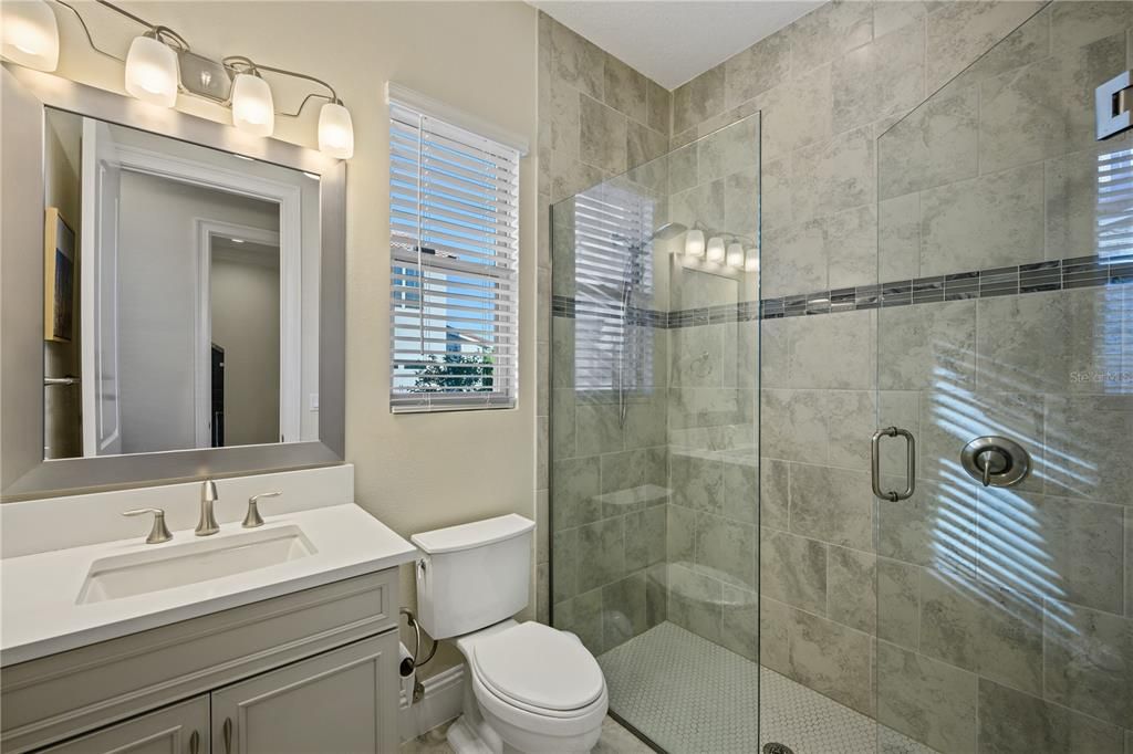 Downstairs guest bathroom