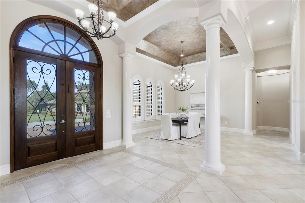 Foyer and Dining Room