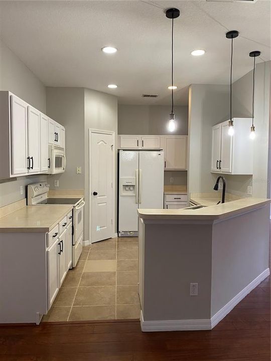 Kitchen View from Living Area