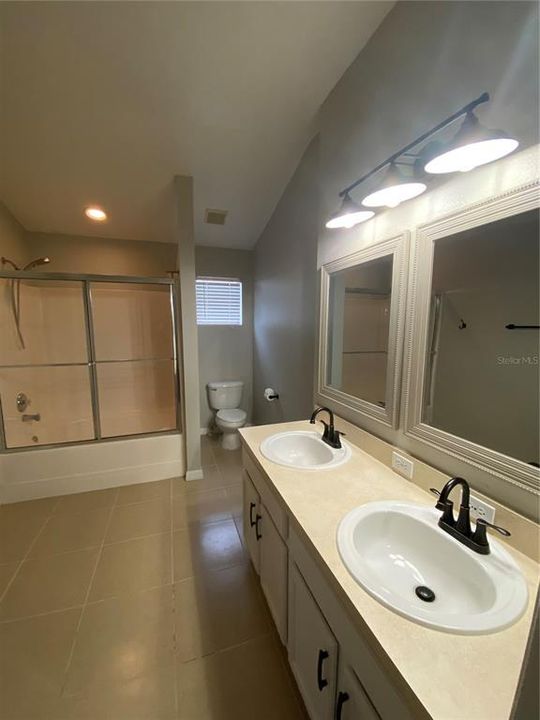 Master Bathroom Dual Vanity
