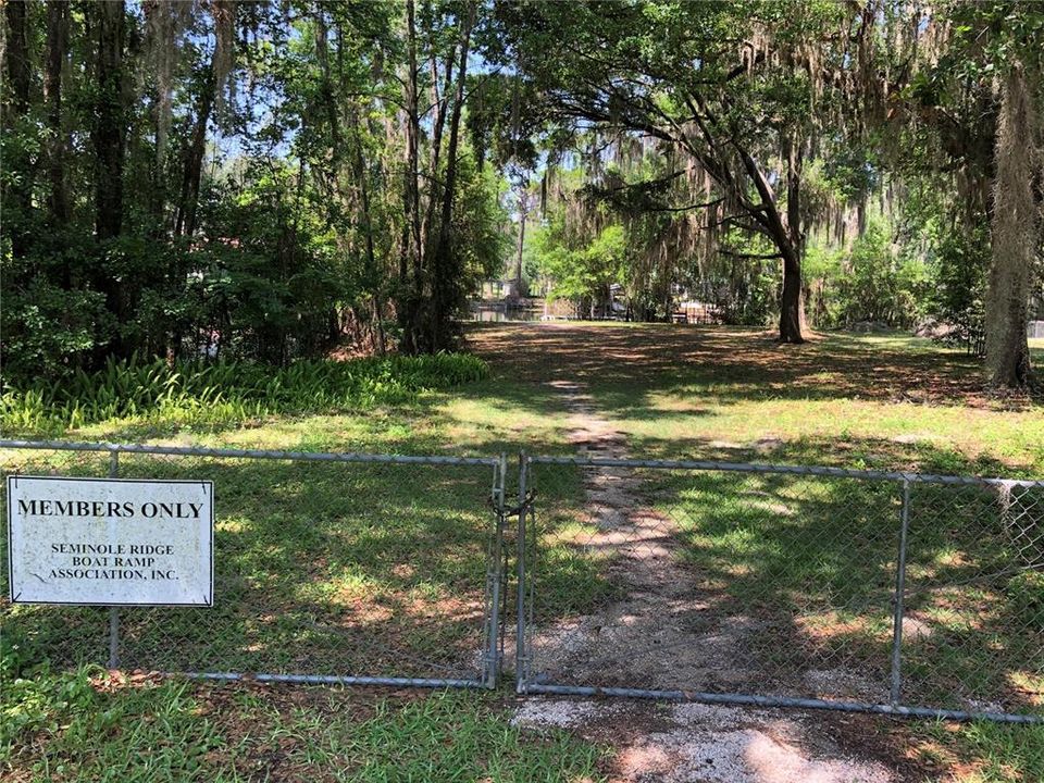 Private Lake Access for Seminole Ridge