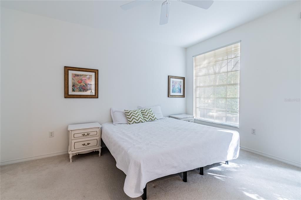 master bedroom has 2 walk-in closets and a linen closet - tons of storage