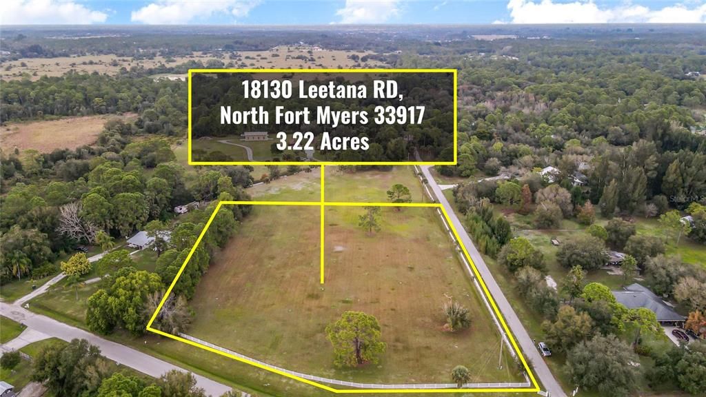 Vendido Recientemente: $225,000 (3.22 acres)