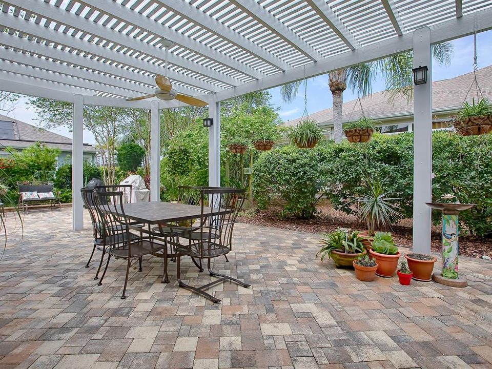 WRAP AROUND COURTYARD OFFERS SO MUCH OUTSIDE LIVING SPACE WITH LUSH LANDSCAPING FOR PRIVACY!