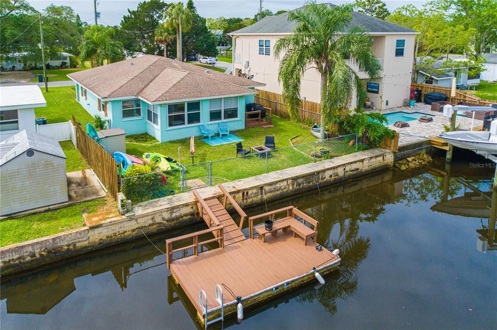 Dock and Sea wall