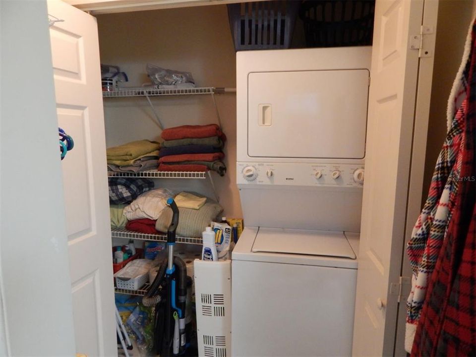 In-law laundry closet