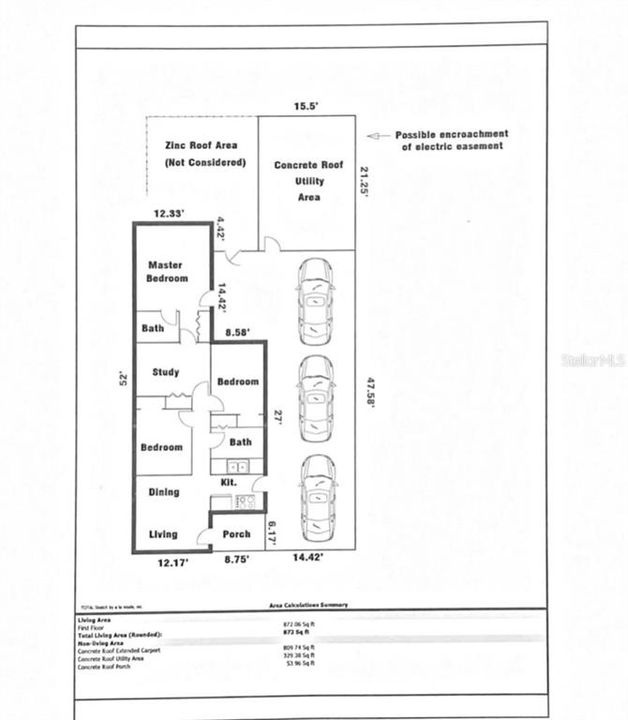 Недавно продано: $99,000 (3 спален, 2 ванн, 872 Квадратных фут)