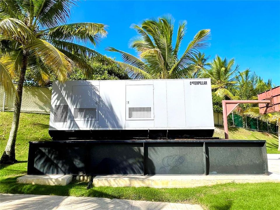 Full Generator that runs the entire property and japartments.