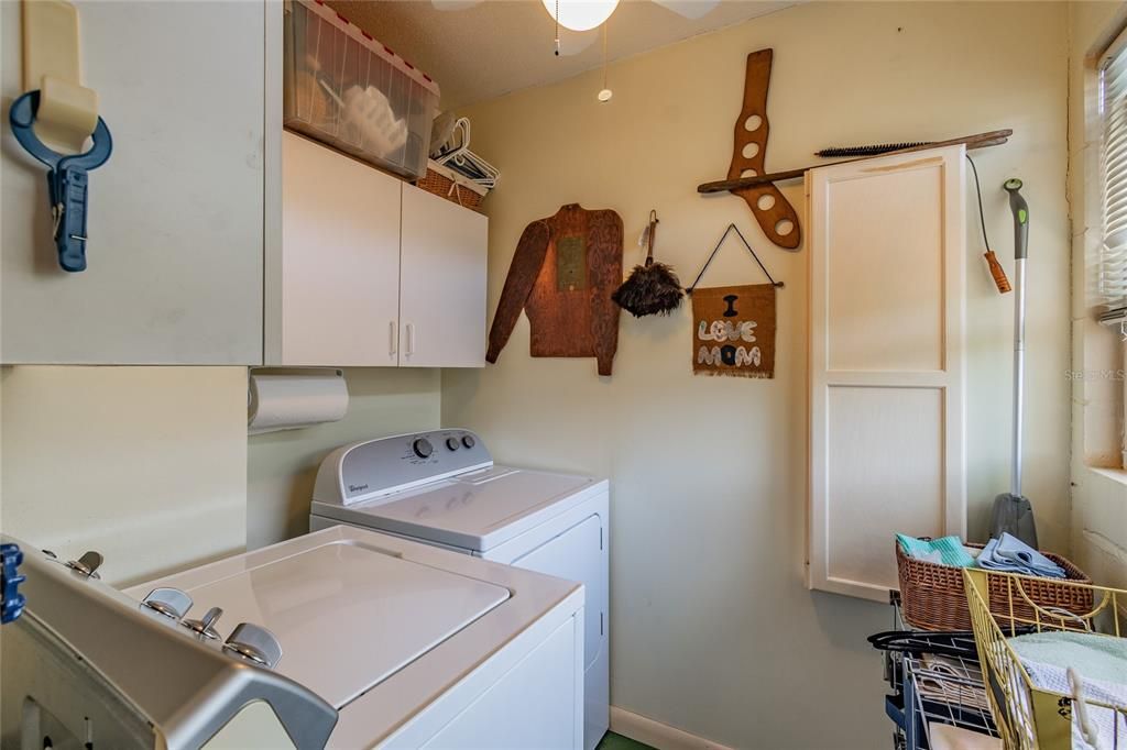 Inside laundry/utility room off of guest bedroom 2