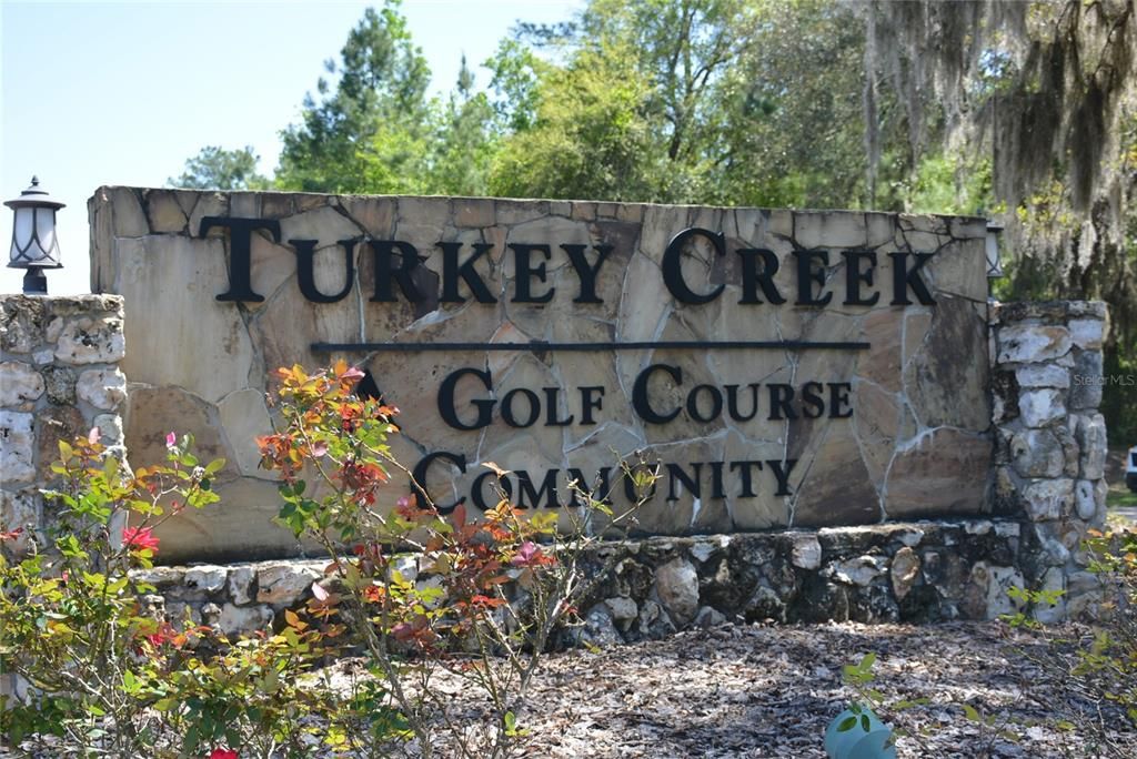 Turkey Creek Golf Community with peaceful vistas has a newly reopened golf course, clubhouse -dining and recreation facilities include tennis courts, pool and playground