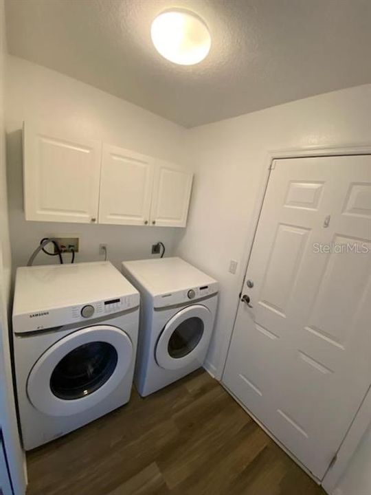 Laundry Room w/ Washer & Dryer