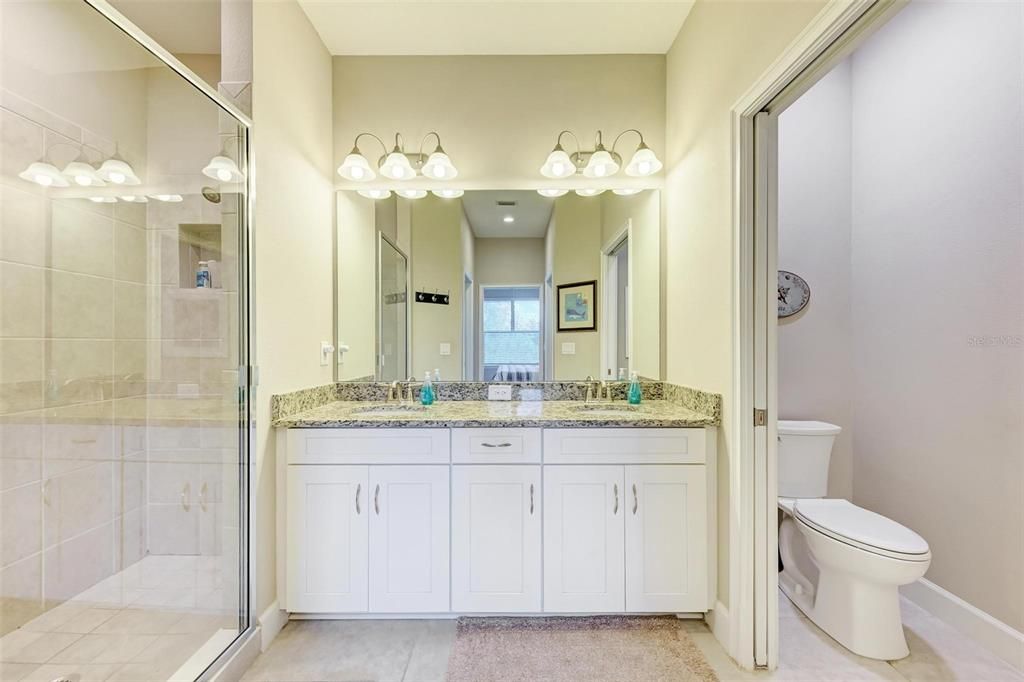 Owners Bathroom with Dual Sinks