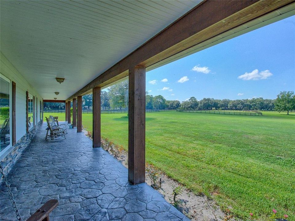 Expansive Front Porch