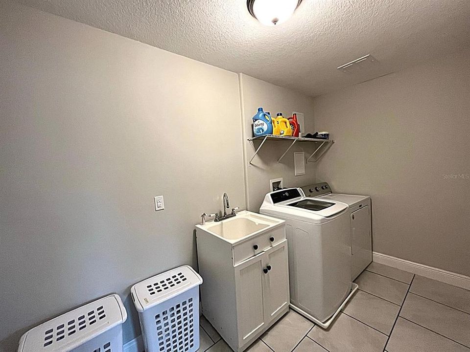 Upstairs Laundry Room