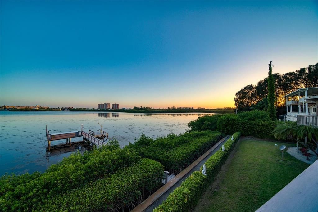 Gorgeous Big water views from this large waterfront estate.