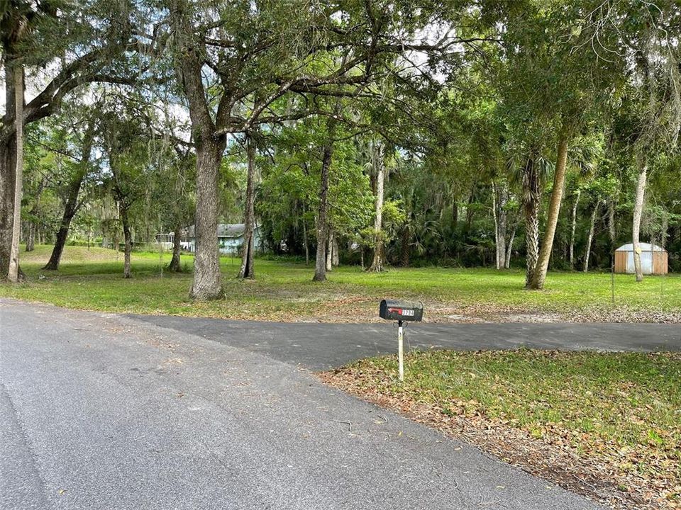 2nd lot that is included with this listing. It is right at a 1/4 of an acre