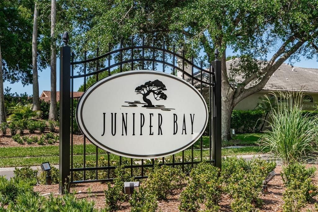 Juniper Bay New Community Sign