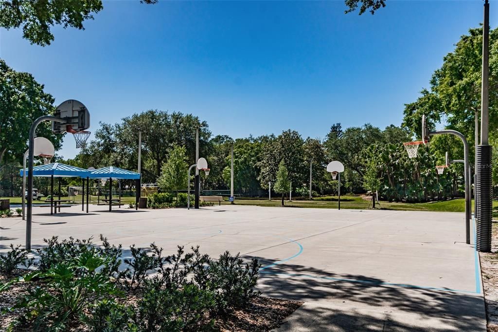 Basketball Courts at Lansbrook Commons