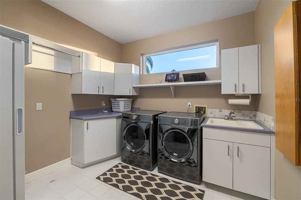 Massive Laundry Room