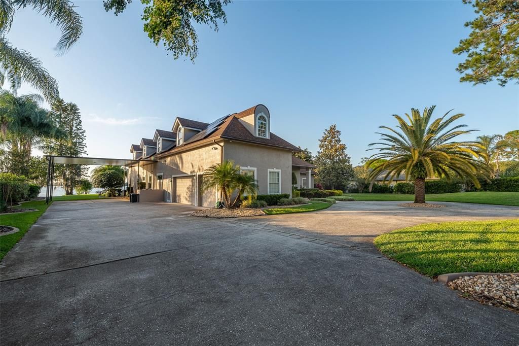 Handsome Attached Carport for Additional Parking