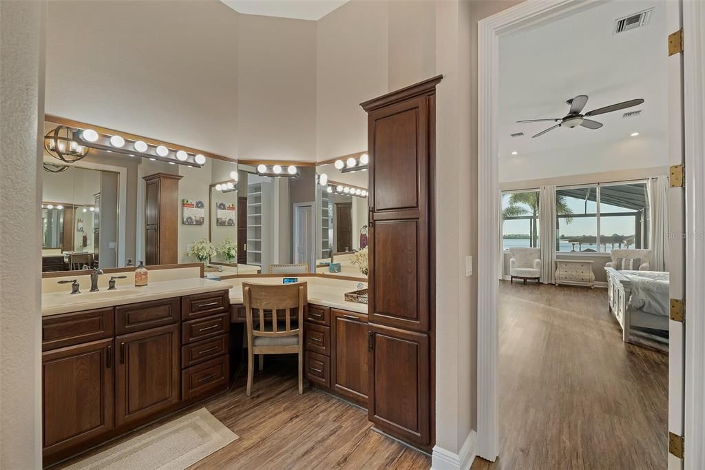 Owner's Suite - Her Sink and Vanity