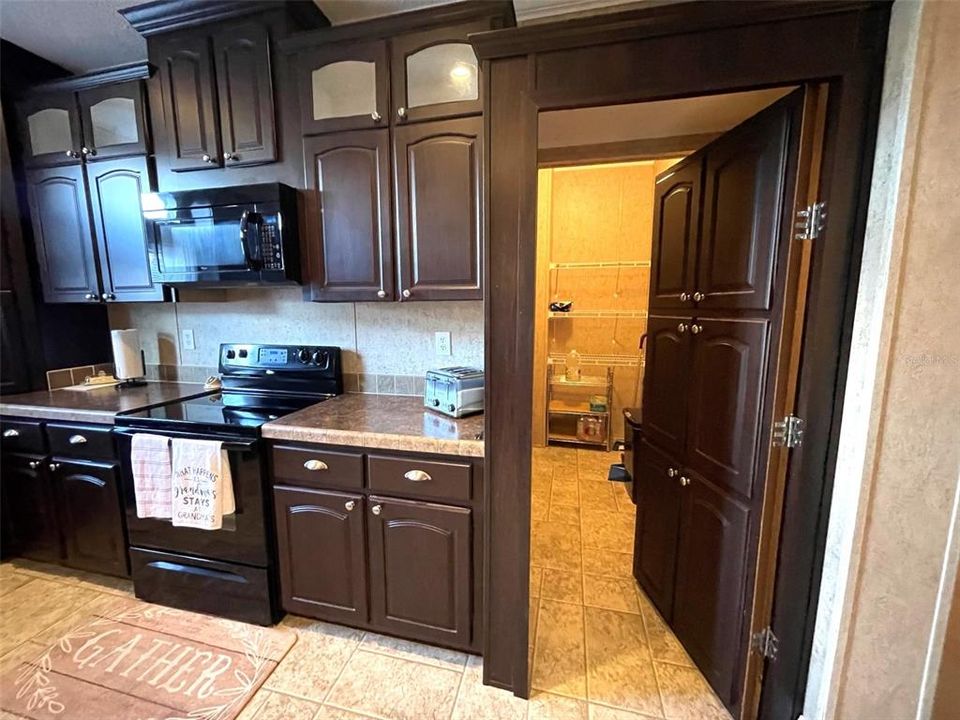 Hidden Walk-In Pantry