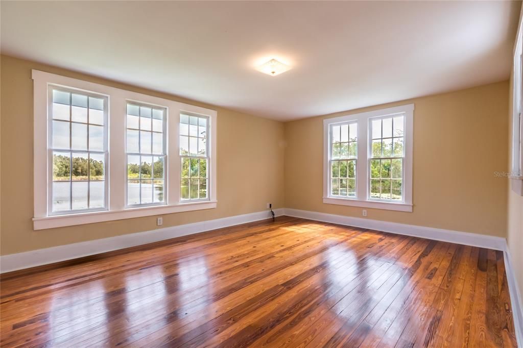 Upstairs bedroom in original home