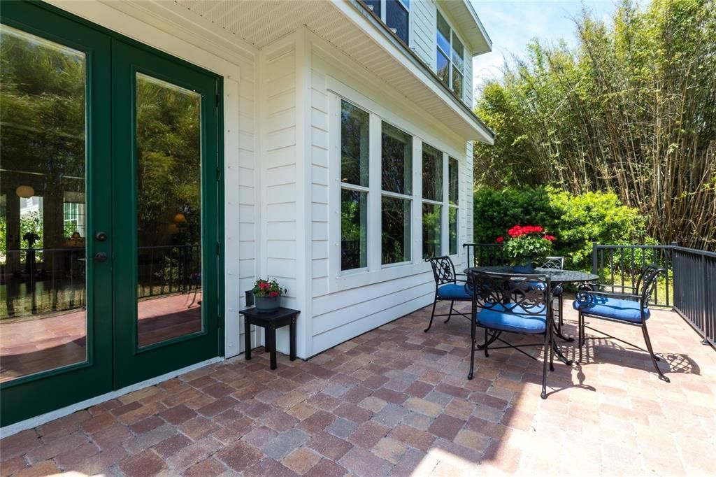 Main  house rear patio