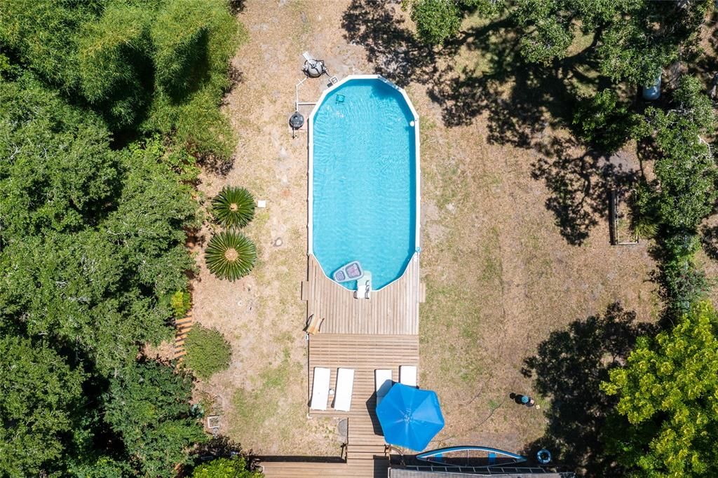 Pool from Above