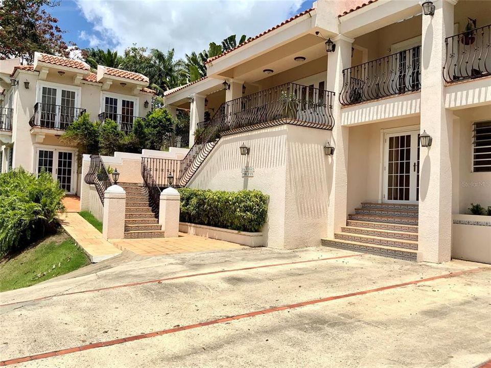 Spanish style staircase