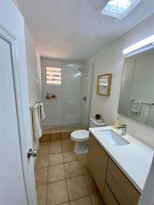 Hallway bathroom