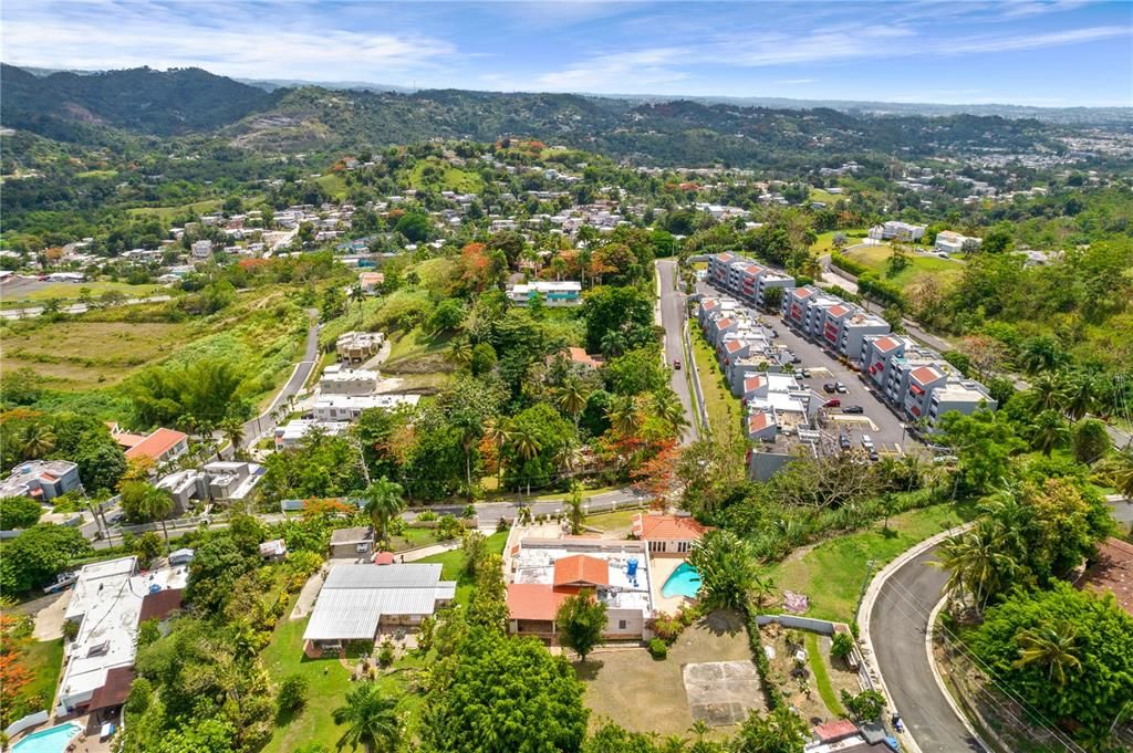 The view of the mountains of PR