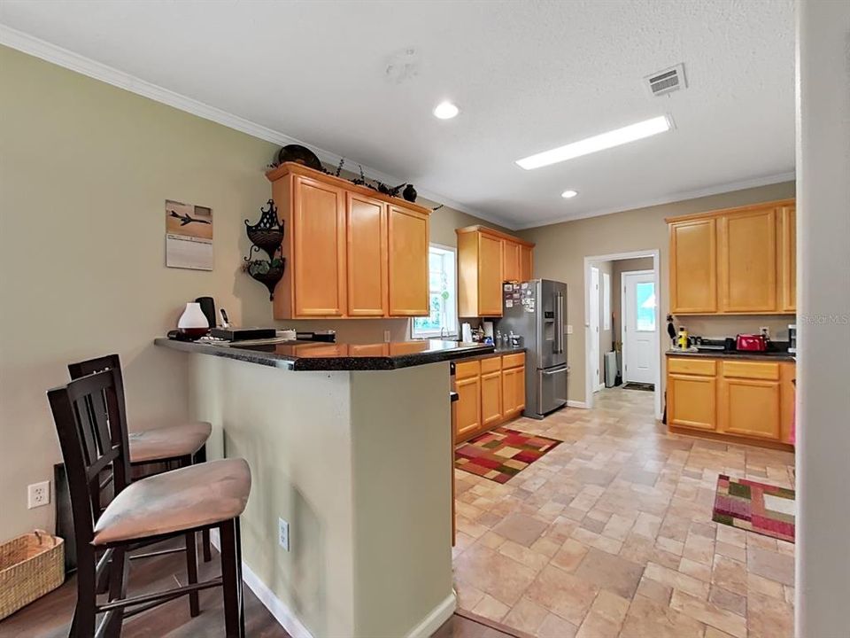 Kitchen Bar Stool area