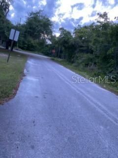 Street view on right, facing property.