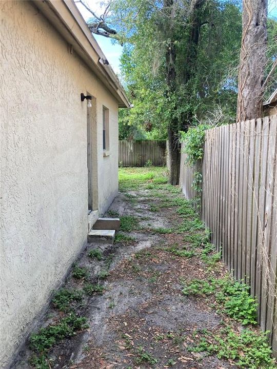 Side Door to Backyard