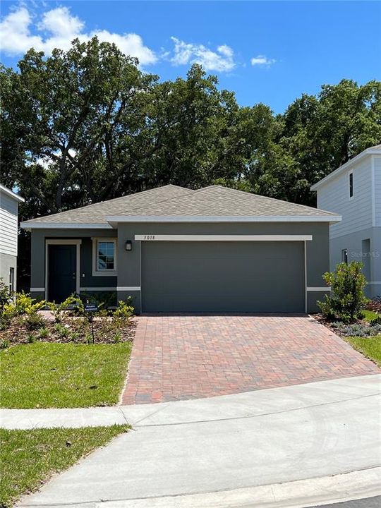 Front exterior of the home.