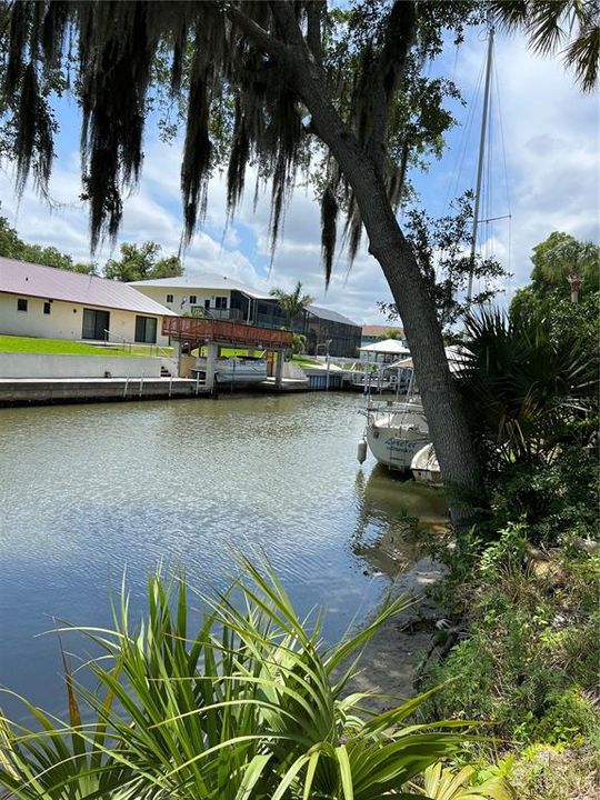 View from property to Canal